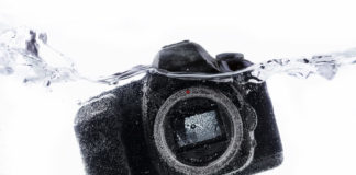 Best Underwater Cameras In 2023 DSLR camera close up under water