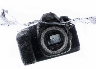 Best Underwater Cameras In 2023 DSLR camera close up under water