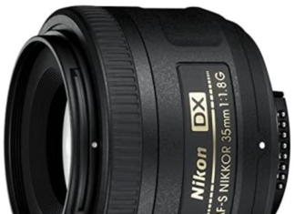 Best 35mm Lenses for Nikon (Z & F Mount) this is an image of the nikon dx 35mm lens