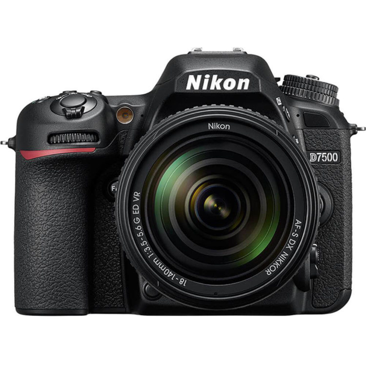 Nikon D7200 digital camera, black