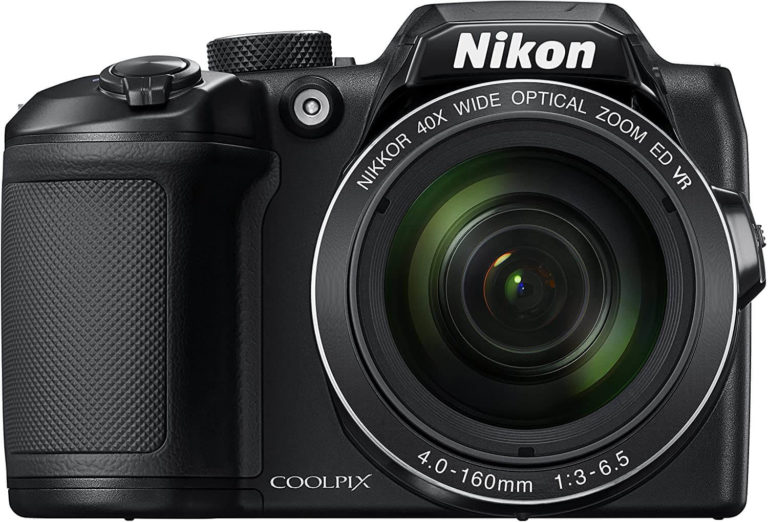 Nikon Coolpix B500 bridge camera front view