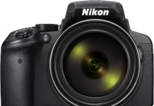 P900 Nikon Review front view of the Nikon coolpix p900