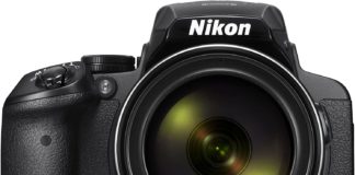 P900 Nikon Review front view of the Nikon coolpix p900