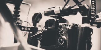 Best camera for filmmaking on a budget in 2023 Camera on Film Set, Behind the scenes background, film crew production