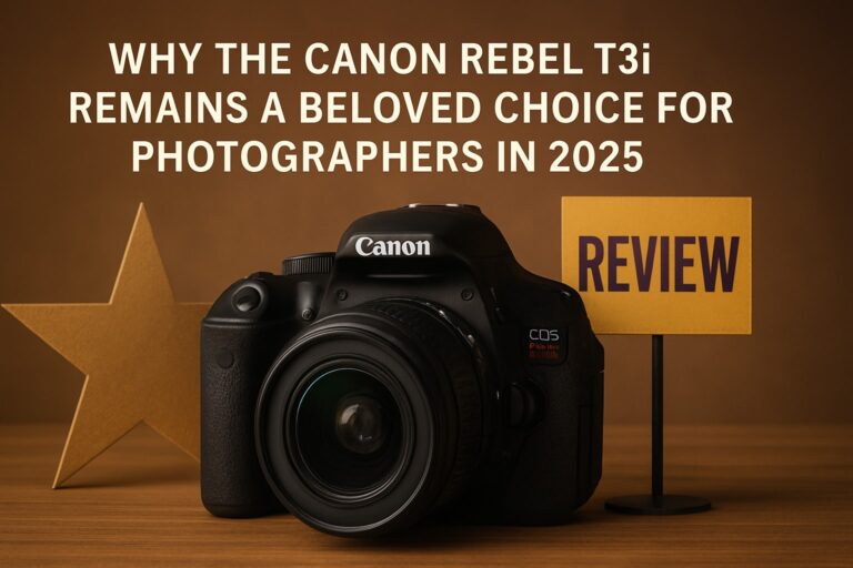 Canon EOS Rebel T3i DSLR camera review