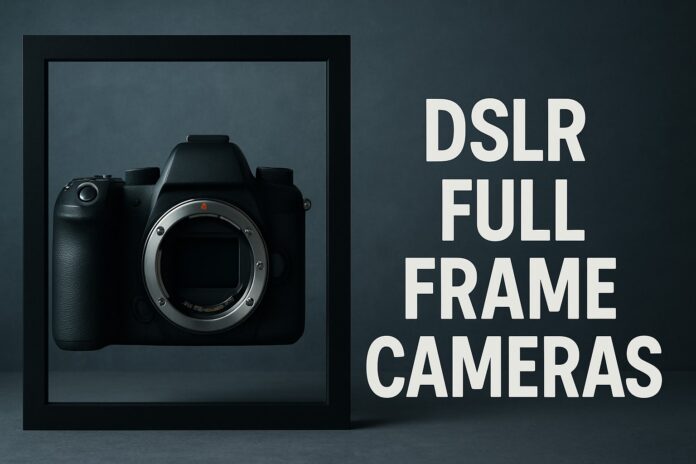 Dslr Full Frame Cameras Guide: Your Essential 2026 Handbook