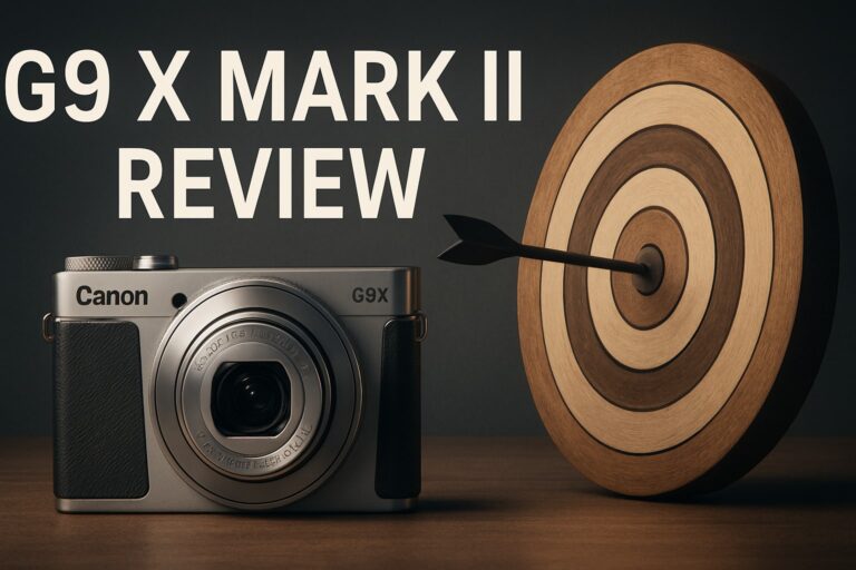 Canon PowerShot G9 X Mark II compact camera review