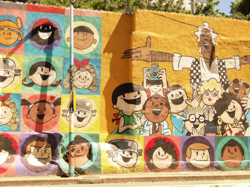 Kodak PIXPRO WPZ2 sample photo of a colorful outdoor mural