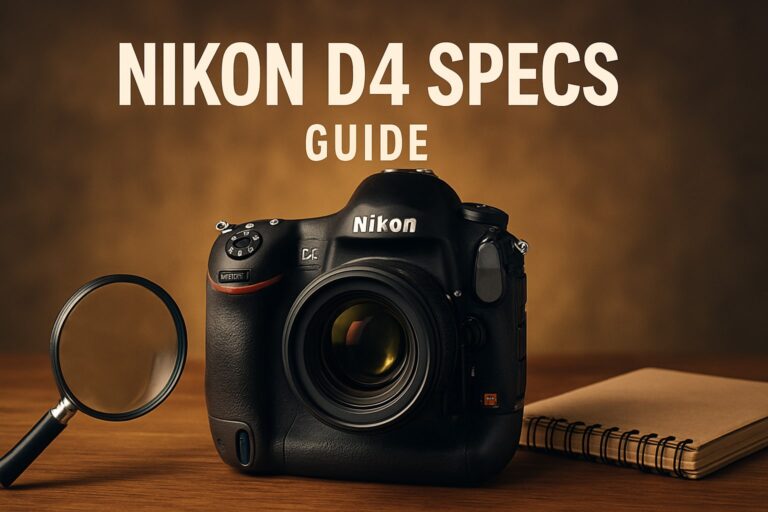 Nikon D4 pro DSLR camera review