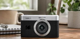 Kodak PIXPRO C1 review for 2026 buyers Kodak PixPro C1 camera on a table