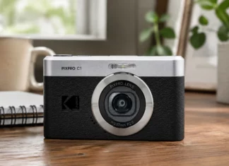 Kodak PIXPRO C1 review for 2026 buyers Kodak PixPro C1 camera on a table