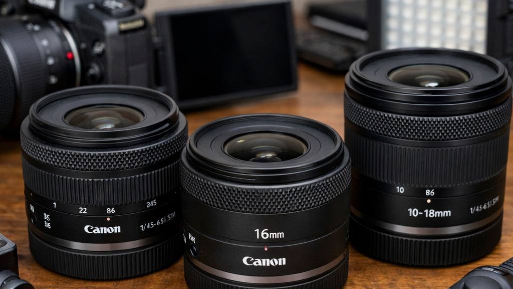 Best Canon RF-S lenses - Best lenses for video and vlogging