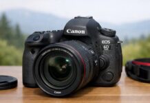 Canon 6D Mark II review for real world photography in 2026 Canon EOS 6D Mark II DSLR camera body front three-quarter view