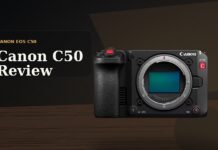 Canon C50 Review 2026: Full-Frame Cinema Camera Canon EOS C50 official product image for review