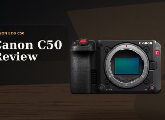 Canon C50 Review 2026: Full-Frame Cinema Camera Canon EOS C50 official product image for review