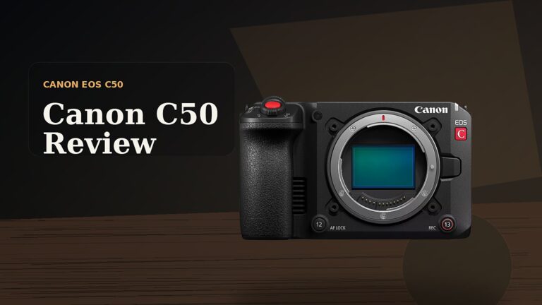 Canon EOS C50 official product image for review