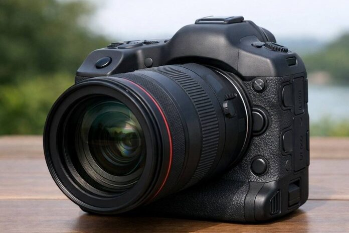 Canon EOS R1 mirrorless camera for professional sports and wildlife photography