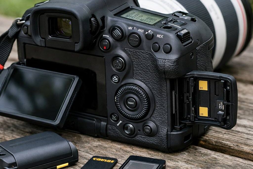 Canon R1 body and handling for professional field photography