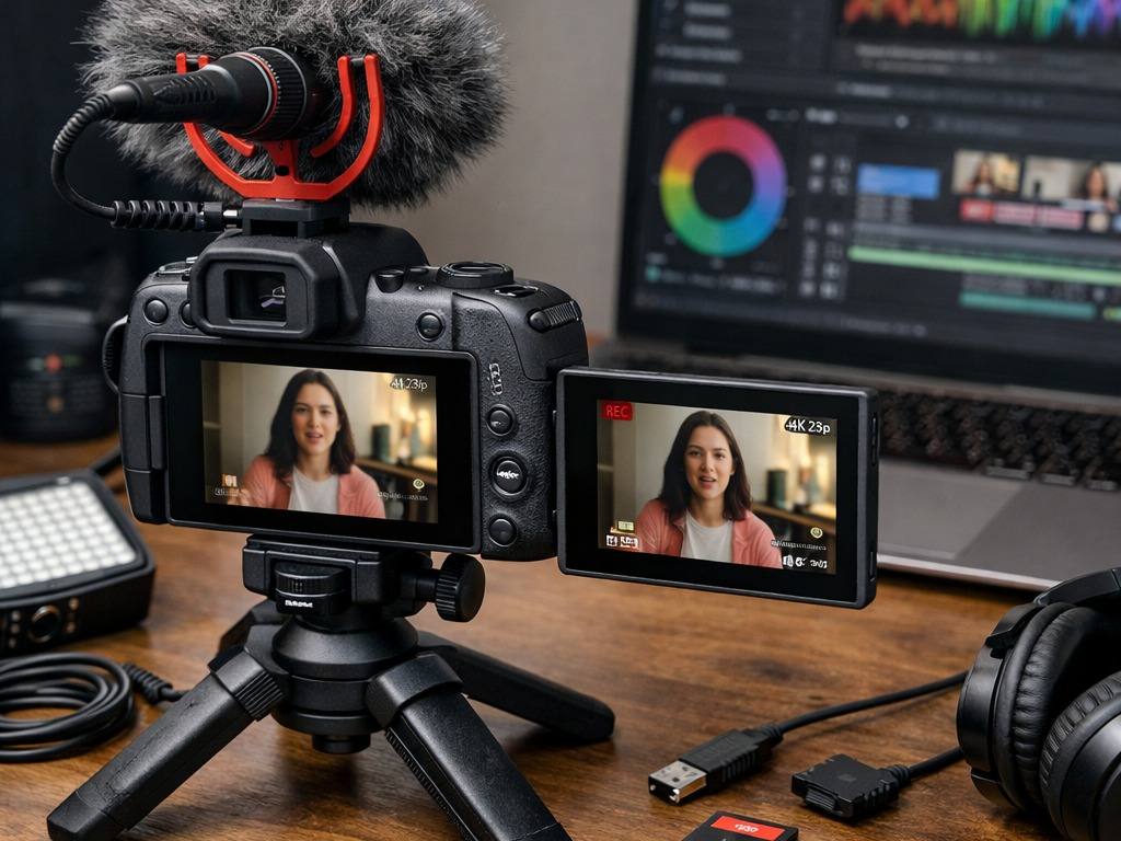 canon r50 review - Video features and creator workflow