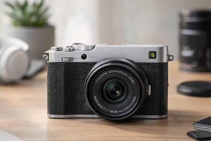 Fujifilm X-E5 rangefinder style mirrorless camera for street photography