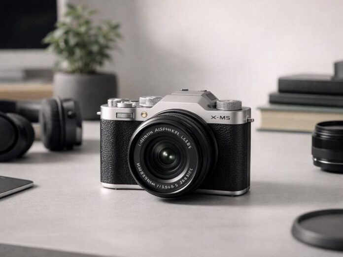 Fujifilm X-M5 mirrorless camera for travel and everyday photography
