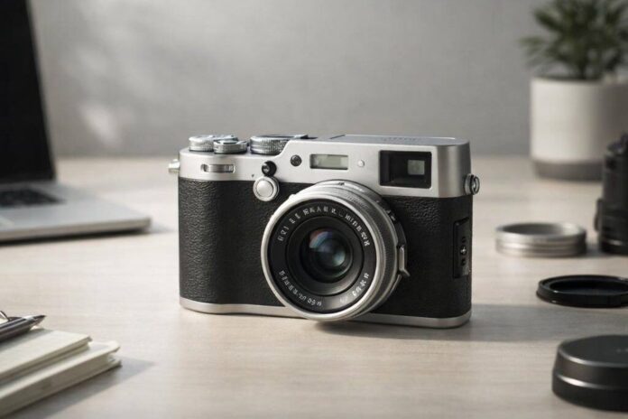 Fujifilm X100F compact camera for street and travel photography