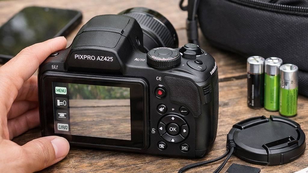 Kodak PixPro AZ425 review - Design, handling, and day-to-day usability