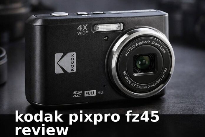 kodak pixpro fz45 review