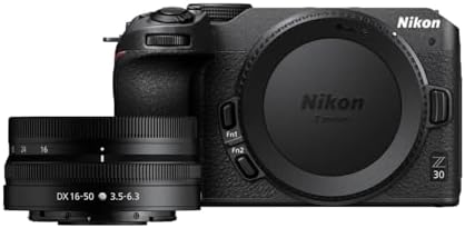 Nikon Z30 mirrorless camera with 16-50mm kit lens