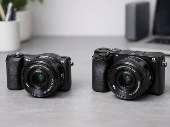 Sony a5100 vs Sony a6000 comparison image Sony a5100 vs Sony a6000 comparison image