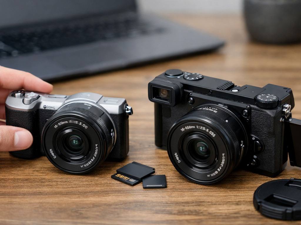 sony a5100 vs a6000 - Design, size, and everyday handling