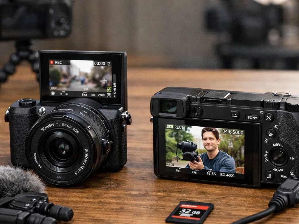 sony a5100 vs a6000 - Video features and vlogging practicality