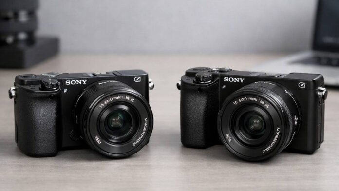Sony a6000 and Sony a6100 mirrorless cameras compared Sony a6000 and Sony a6100 mirrorless cameras compared