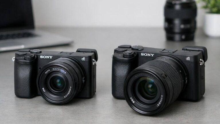 sony a6100 vs a6400