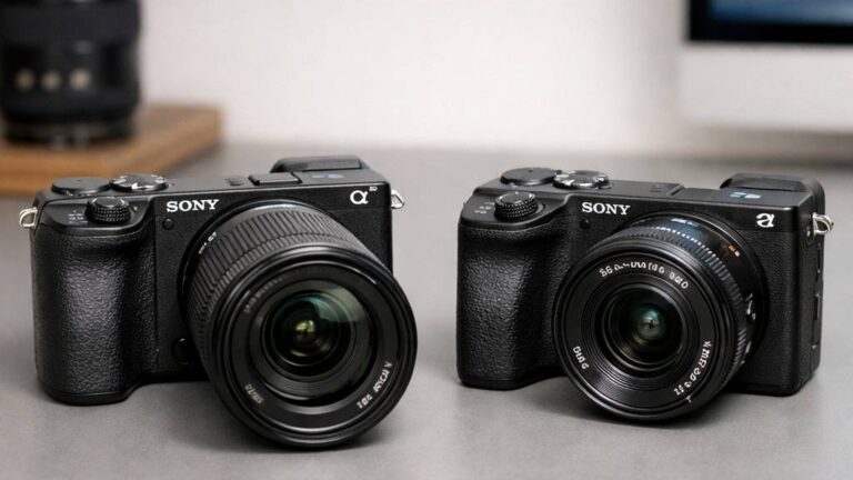 Sony a6600 and Sony a6700 APS-C cameras compared