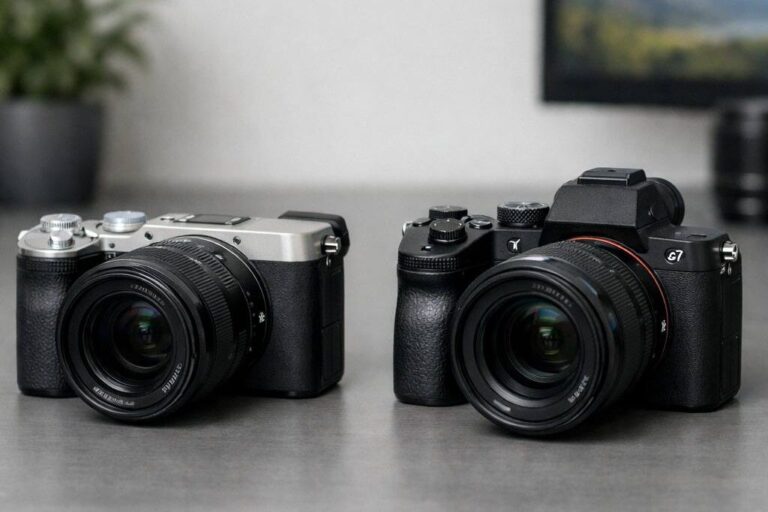 Sony a7C vs a7 III comparison