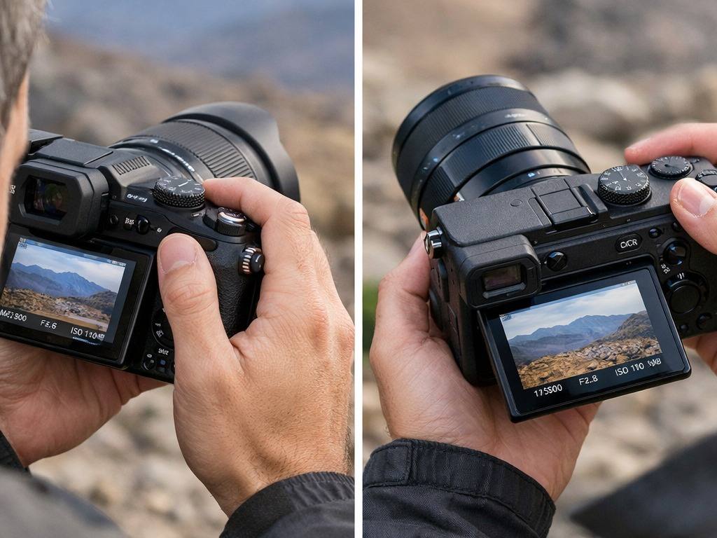 Sony a7CR vs a7c ii - Handling, EVF, screen, and lens balance in the field