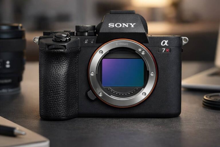 Sony a7R IV high-resolution full-frame mirrorless camera