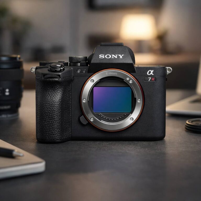Sony a7R IV high-resolution full-frame mirrorless camera