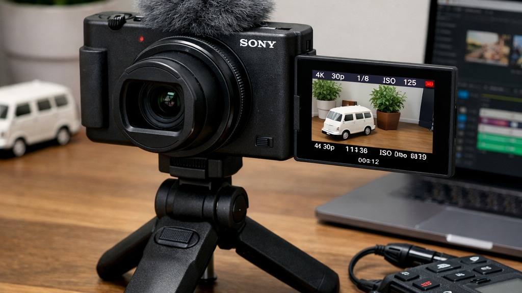 Sony ZV-1 II video screen and creator-focused controls
