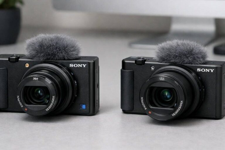 Sony ZV-1 vs ZV-1 II comparison