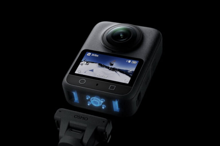 DJI Osmo 360 front screen and lens