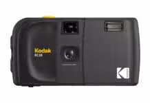 Kodak EC35 Review: Is This $35 Film Camera Worth It? Kodak EC35 film camera in Midnight Black