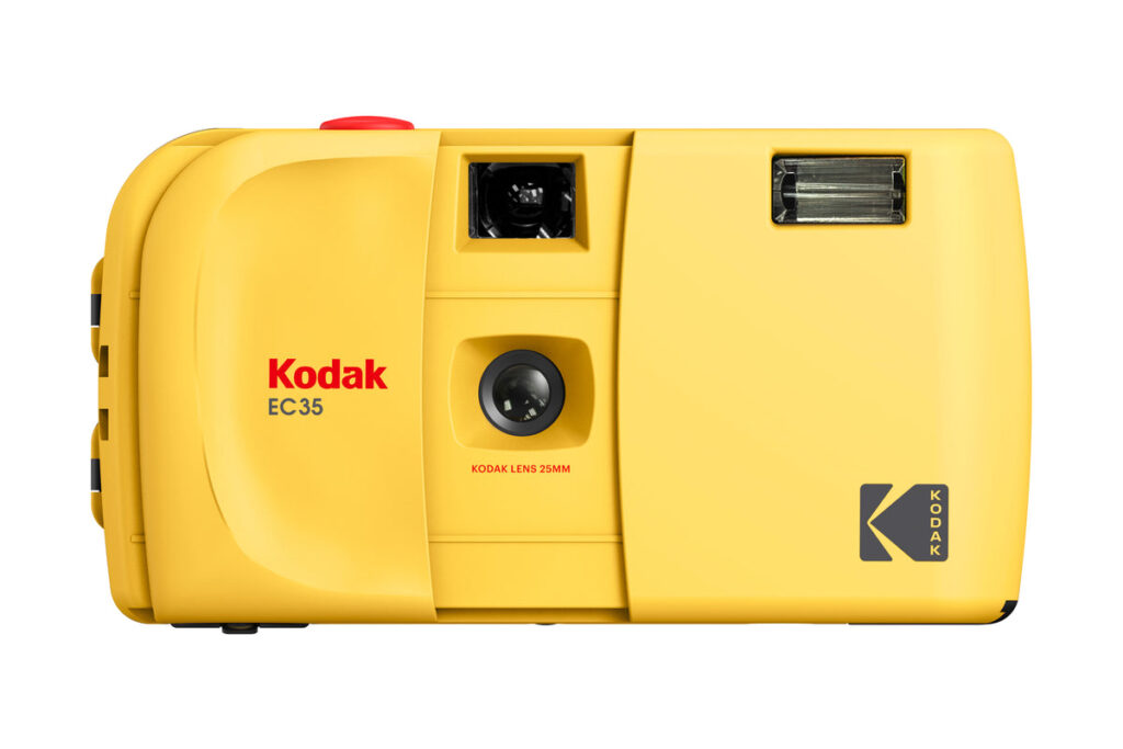 Kodak EC35 film camera in Butter Yellow