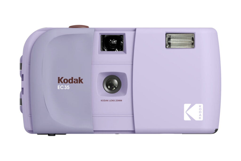 Kodak EC35 film camera in Lavender