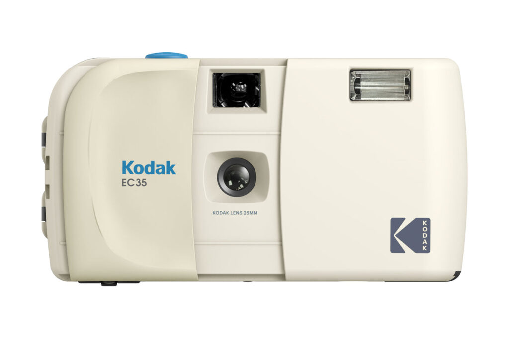 Kodak EC35 film camera in Vanilla White