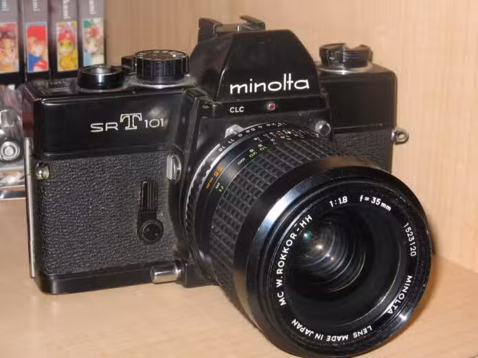 Minolta SR-T 101 film camera Minolta SR-T 101 35mm film camera