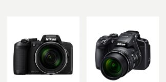 Nikon B600 vs B700: Which Used Superzoom Should You Buy? Nikon Coolpix B600 on the left and B700 on the right