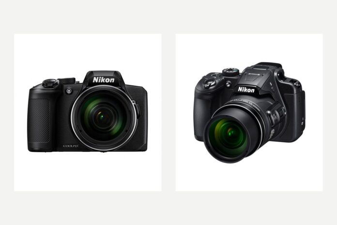 Nikon Coolpix B600 and B700 comparison Nikon Coolpix B600 on the left and B700 on the right