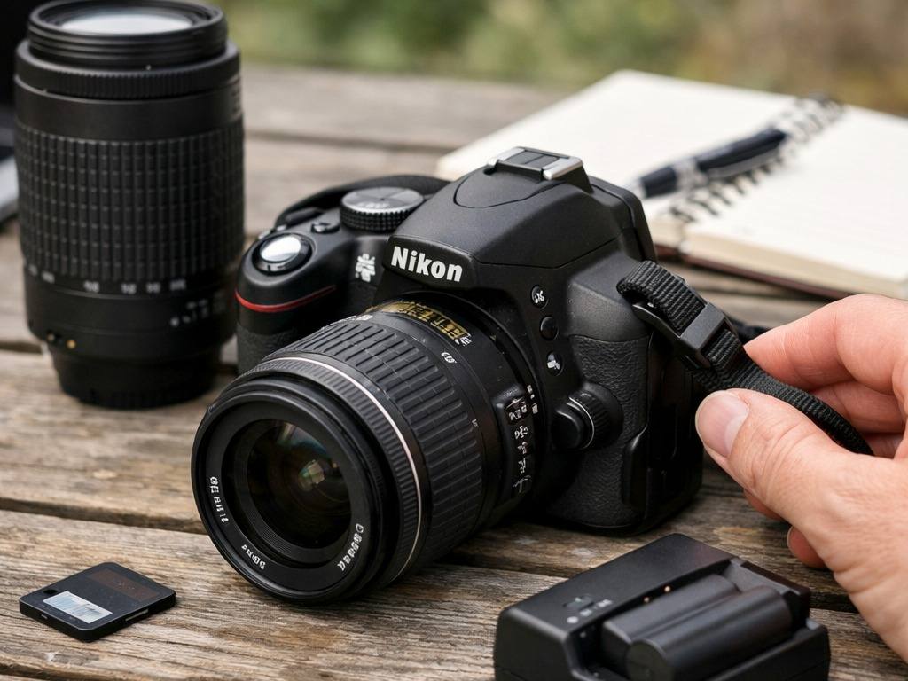Nikon D3000 review handling and controls